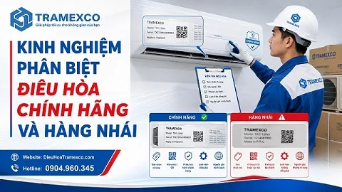 Kinh nghiệm phân biệt điều hòa chính hãng và hàng nhái