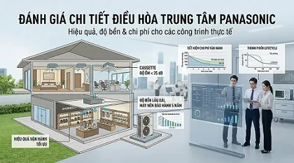 Đánh giá điều hòa trung tâm Panasonic có tốt không?