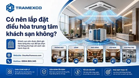 Có nên lắp đặt điều hòa trung tâm khách sạn không?
