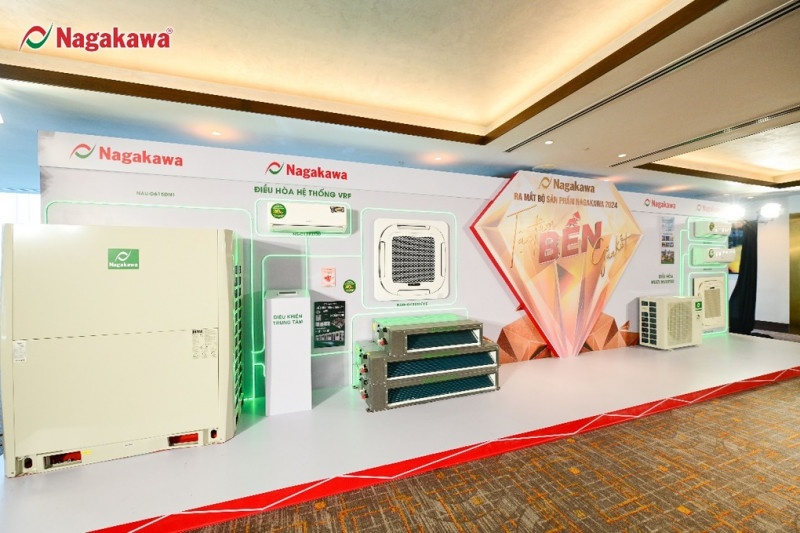 Giới thiệu bộ điều hòa trung tâm Nagakawa thương mại mới 2024