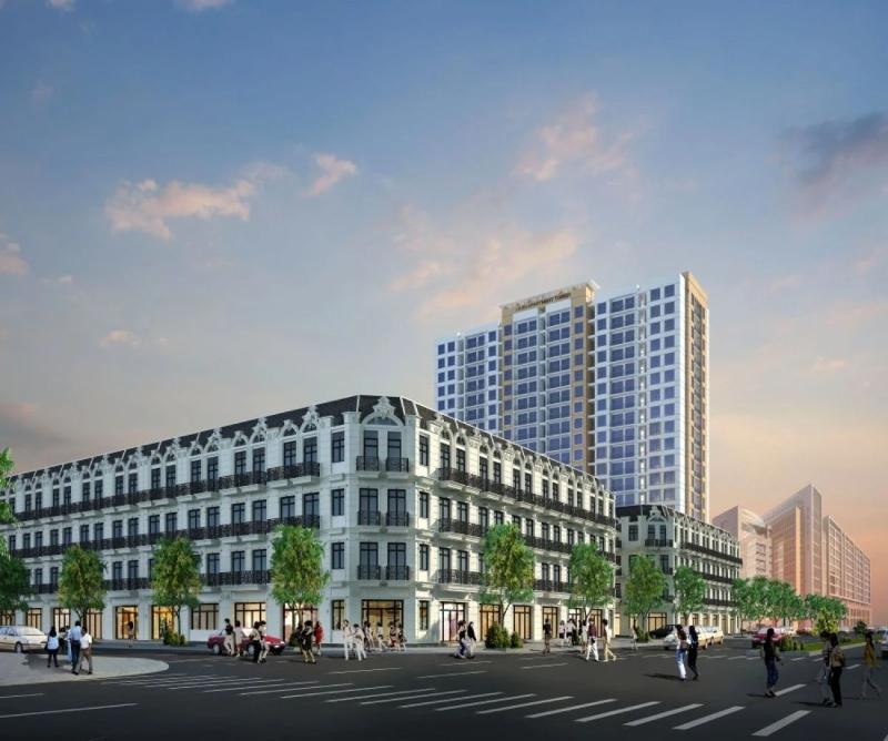 Tramexco thực hiện dự án điều hòa trung tâm cho khu vực Shophouse, Penthouse và trung tâm thương mại của Louis Apartment