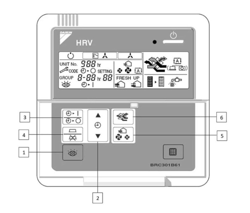 Bộ điều khiển BRC301B61