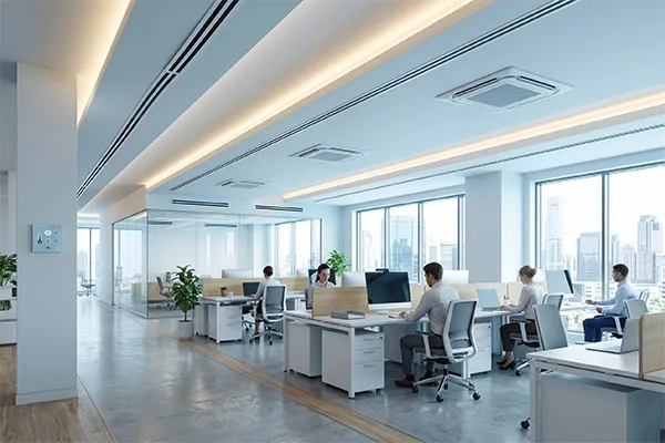 Khu vực làm việc cần nhiệt độ ổn định và phân vùng hợp lý
